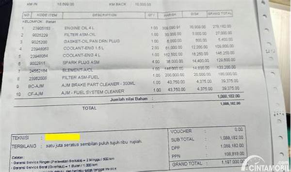 Biaya Servis Ganti Sabuk Waktu