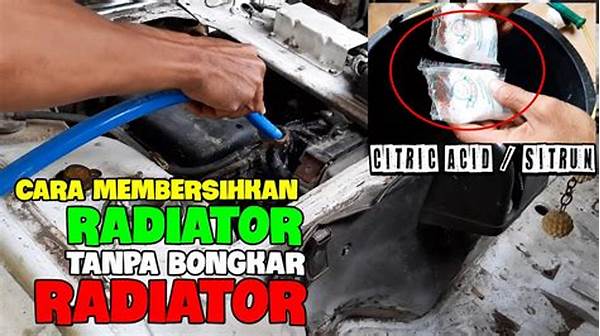 “cara Efektif Membersihkan Radiator Mobil”