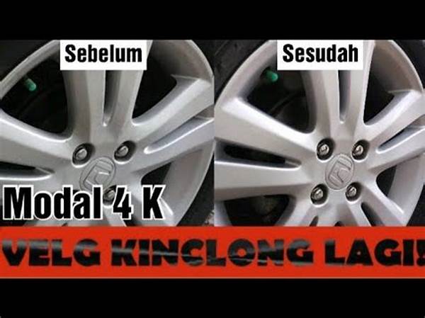 Cara Mudah Bersihkan Velg Mobil