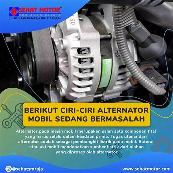 Ciri Alternator Bermasalah Pada Kendaraan