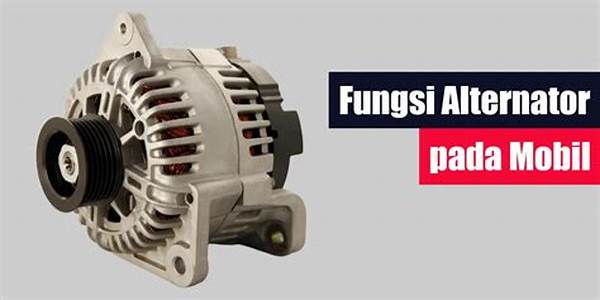 Fungsi Sabuk Alternator Pada Mobil