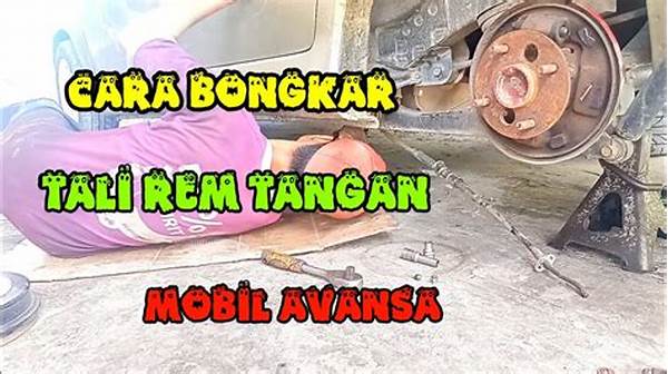 Instruksi Membongkar Rem Mobil