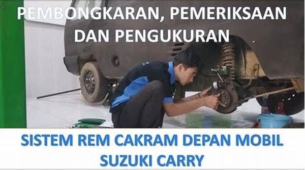 Instruksi Pembongkaran Rem Mobil
