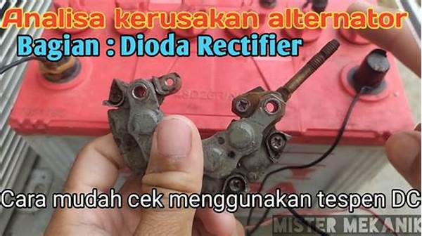 Kerusakan Dioda Rectifier Alternator