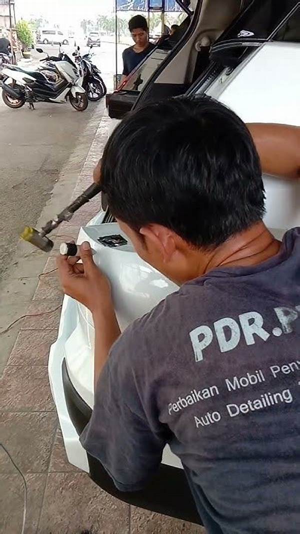 Langkah-langkah Cat Ulang Mobil Penyok
