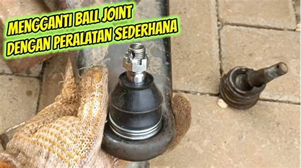 Langkah-langkah Mengganti Ball Joint