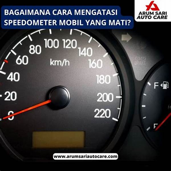 Mengatasi Masalah Speedometer Mobil Digital
