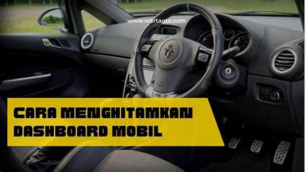 Panduan Praktis Mengelap Dashboard Mobil