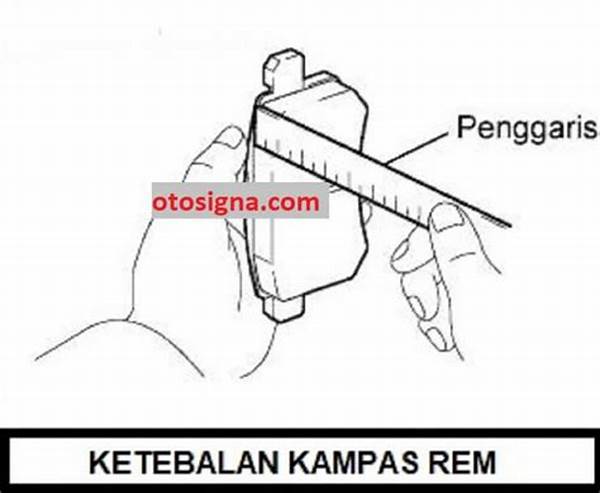 Pemeriksaan Visual Alur Kampas Rem