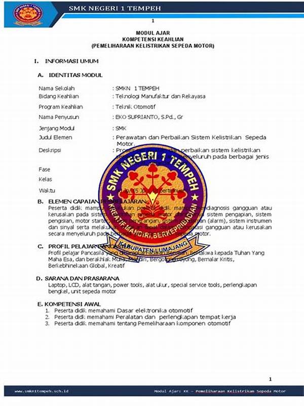 Perbaikan Modul Kelistrikan Secara Mandiri
