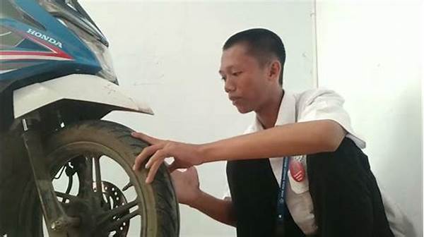 Proses Pemeriksaan Kerusakan Velg.