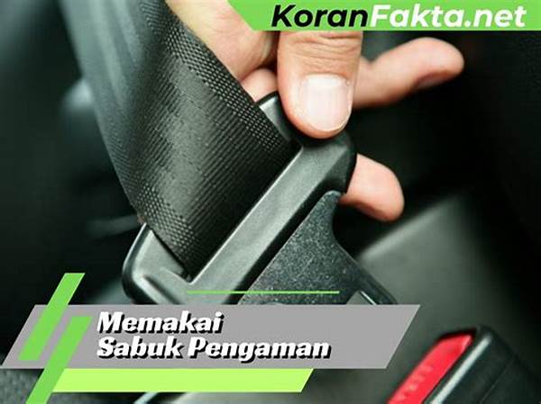 Risiko Tidak Memakai Sabuk Pengaman