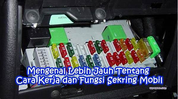Solusi Sekring Mobil Korslet