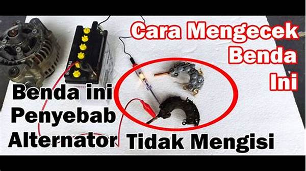 Tips Atasi Alternator Tidak Mengisi