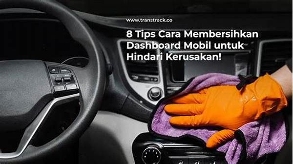 Tutorial Lengkap Menjaga Dashboard Mobil