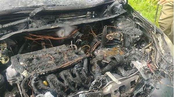 Bau Terbakar Di Sekitar Kap