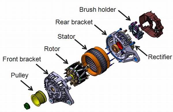 Komponen Internal Alternator Aus