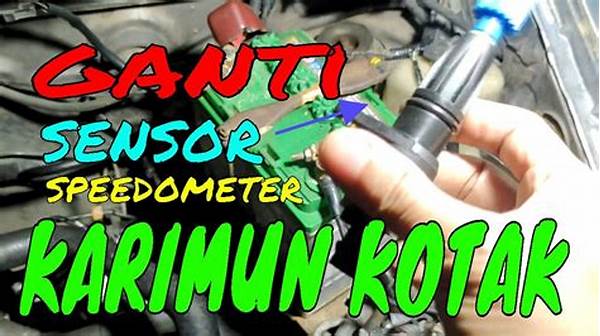 Mengganti Sensor Speedometer Mobil Rusak