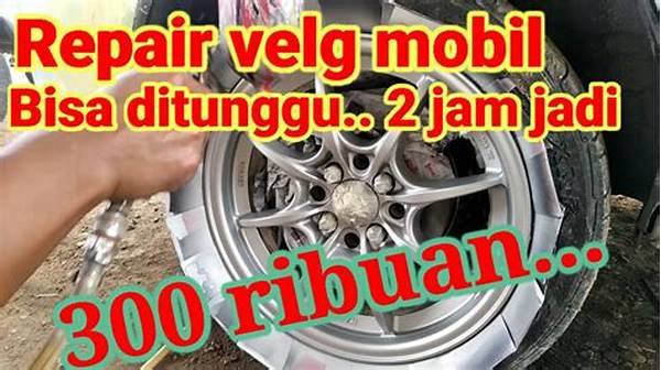 Metode Perbaikan Velg Tanpa Cat