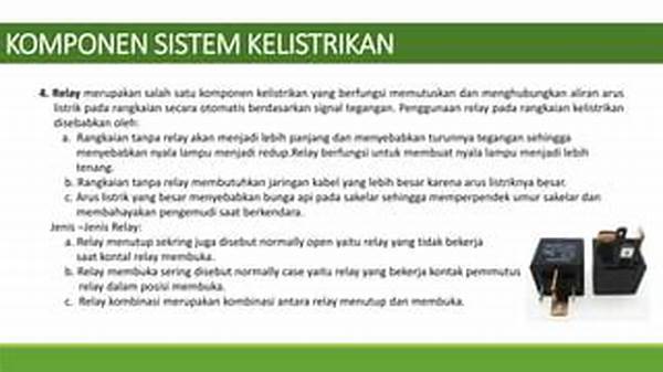 Perawatan Sekring Sistem Kelistrikan