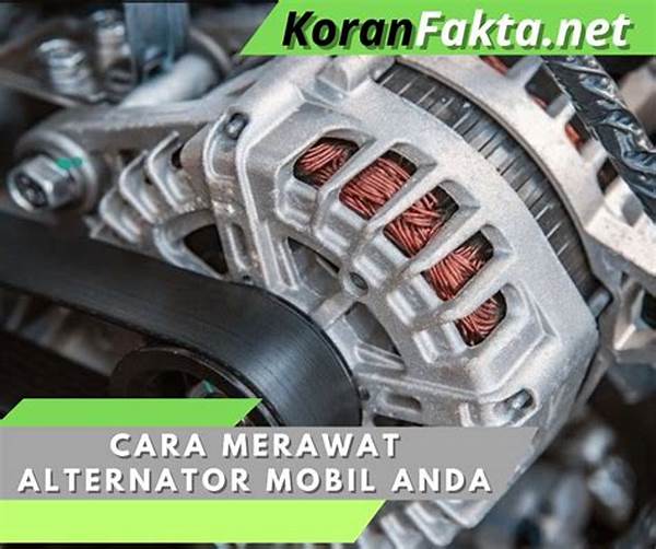 Tips Efektif Sabuk Alternator Senyap