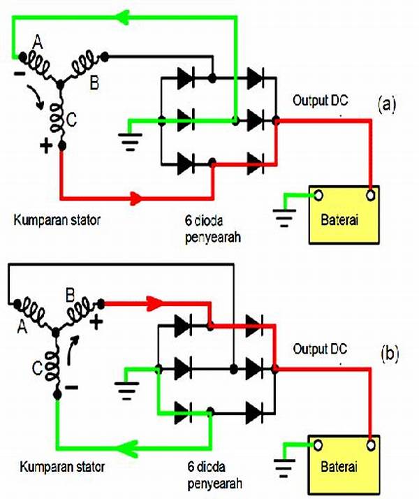 **cara Kerja Dioda Rectifier Alternator**