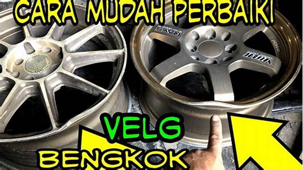 Cara Memperbaiki Velg Mobil Bengkok
