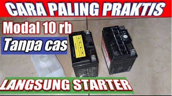 Langkah Mudah Memperbaiki Aki Soak