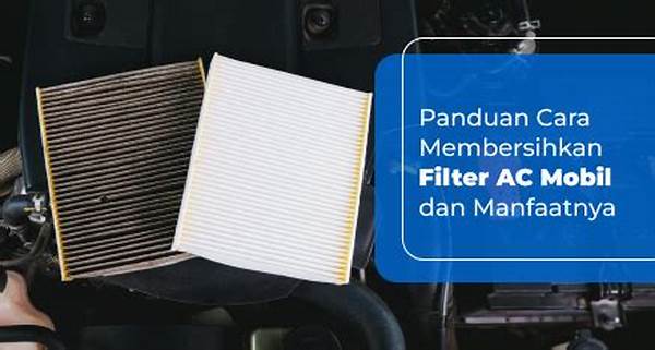 Panduan Membersihkan Filter Ac Mobil