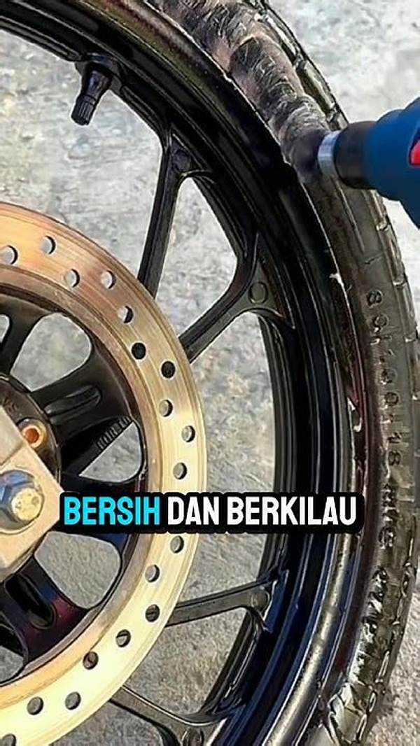 Cara Membersihkan Velg Motor Berkilau