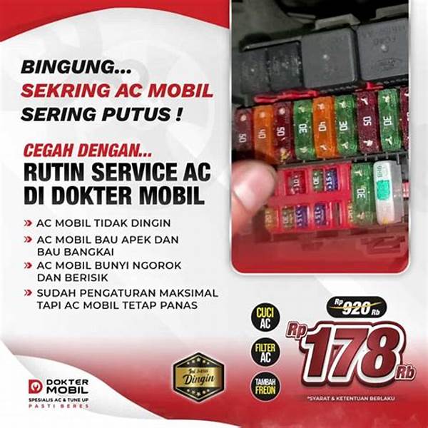 Langkah Mengatasi Sekring Mobil Rusak