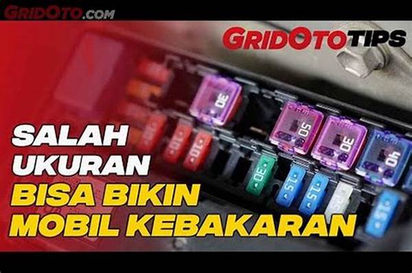 Mengatasi Sekring Mobil Yang Putus.