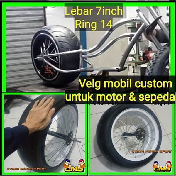 Modifikasi Velg Motor Custom