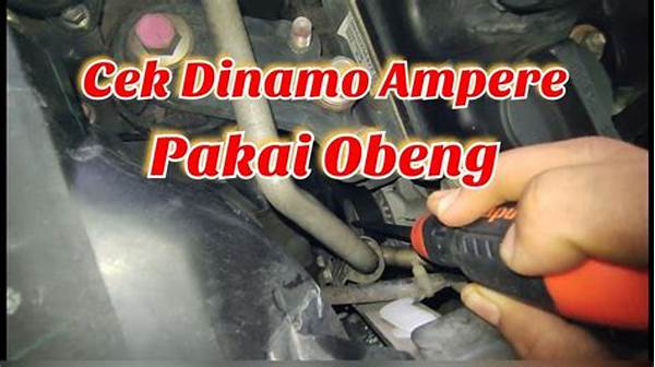 Cara Memeriksa Output Alternator Mobil