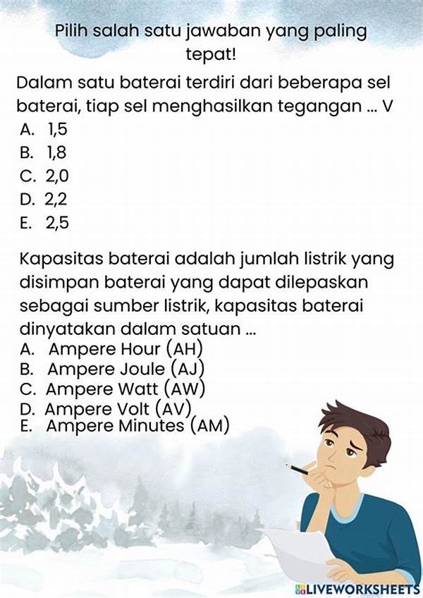 Evaluasi Performa Baterai Otomotif