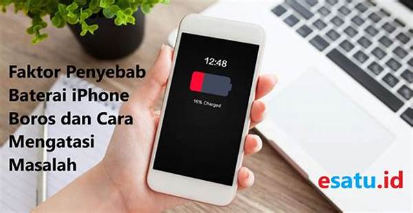 Faktor Penyebab Baterai Melemah