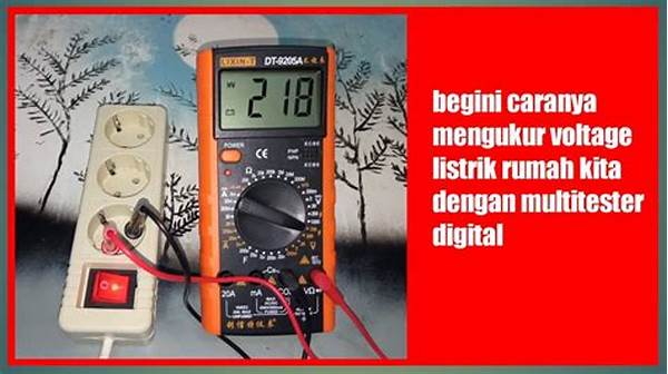 Langkah-langkah Mengukur Voltase Alternator