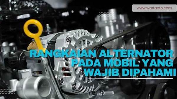 Langkah-langkah Periksa Alternator Mobil.