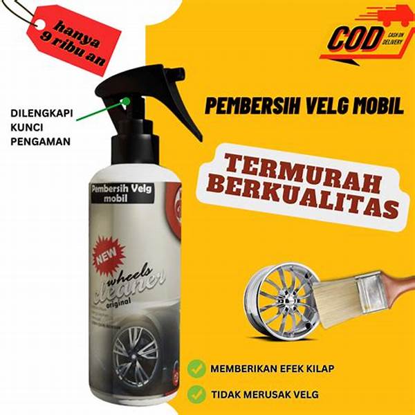 Peralatan Dasar Pembersih Velg Mobil