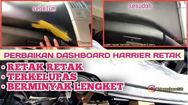 Bahan Murah Perbaiki Dashboard Retak