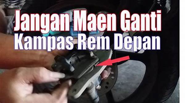 Langkah Mudah Bersihkan Kampas Rem