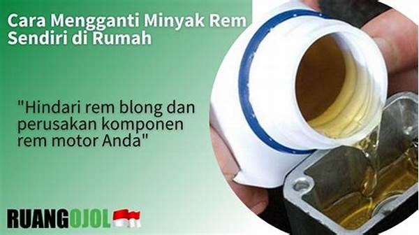 **mengganti Minyak Rem Kendaraan Sendiri**