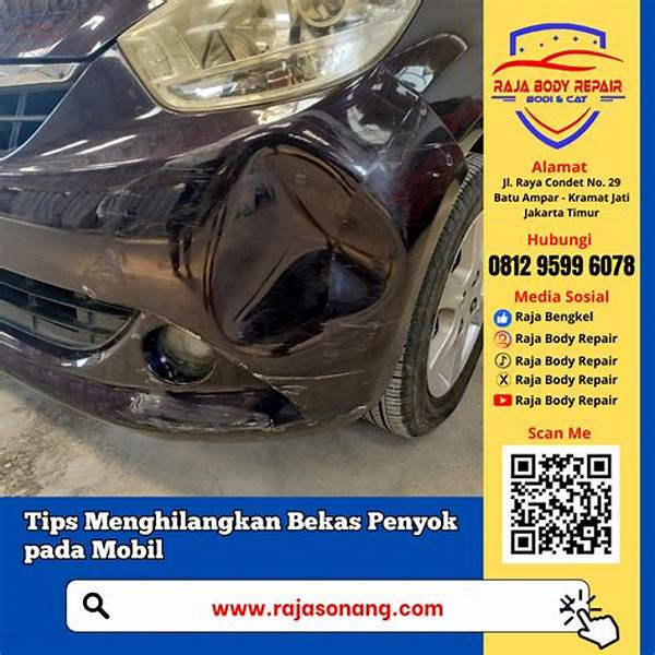 Menghilangkan Penyok Pada Mobil Secara Mandiri