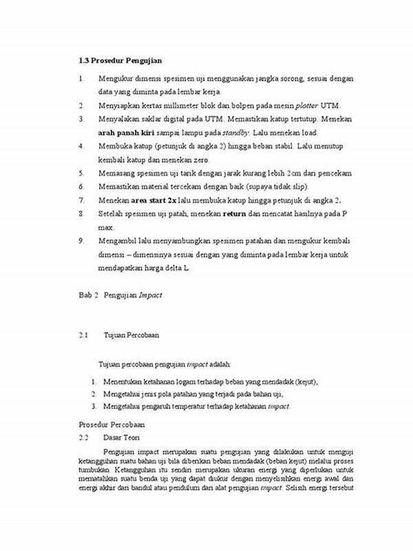 Prosedur Pengujian Performa Regulator