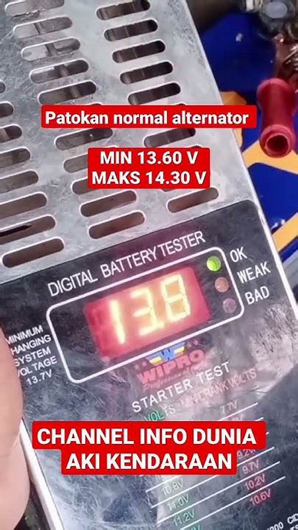 Teknologi Pemantau Tegangan Alternator