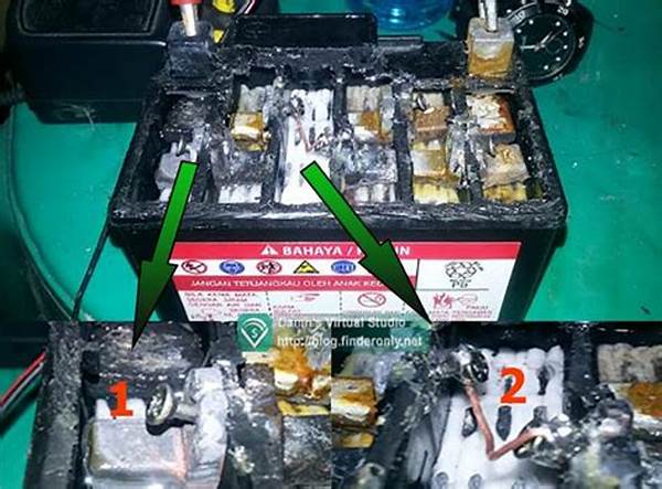 Mengganti Aki Basah Rusak