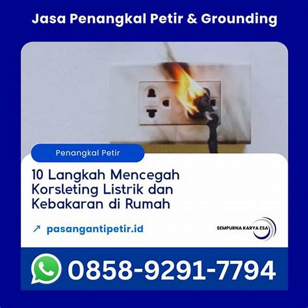 Menghindari Korsleting Listrik Rumah