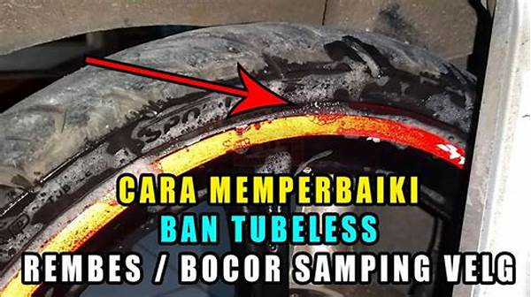 Panduan Memperbaiki Velg Bocor