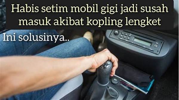 Penyebab Gigi Mobil Manual Macet