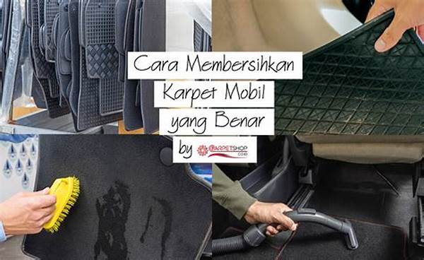 Tips Membersihkan Karpet Mobil Kotor